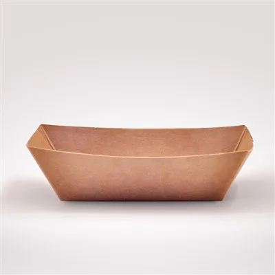 Nampan Makanan Coklat